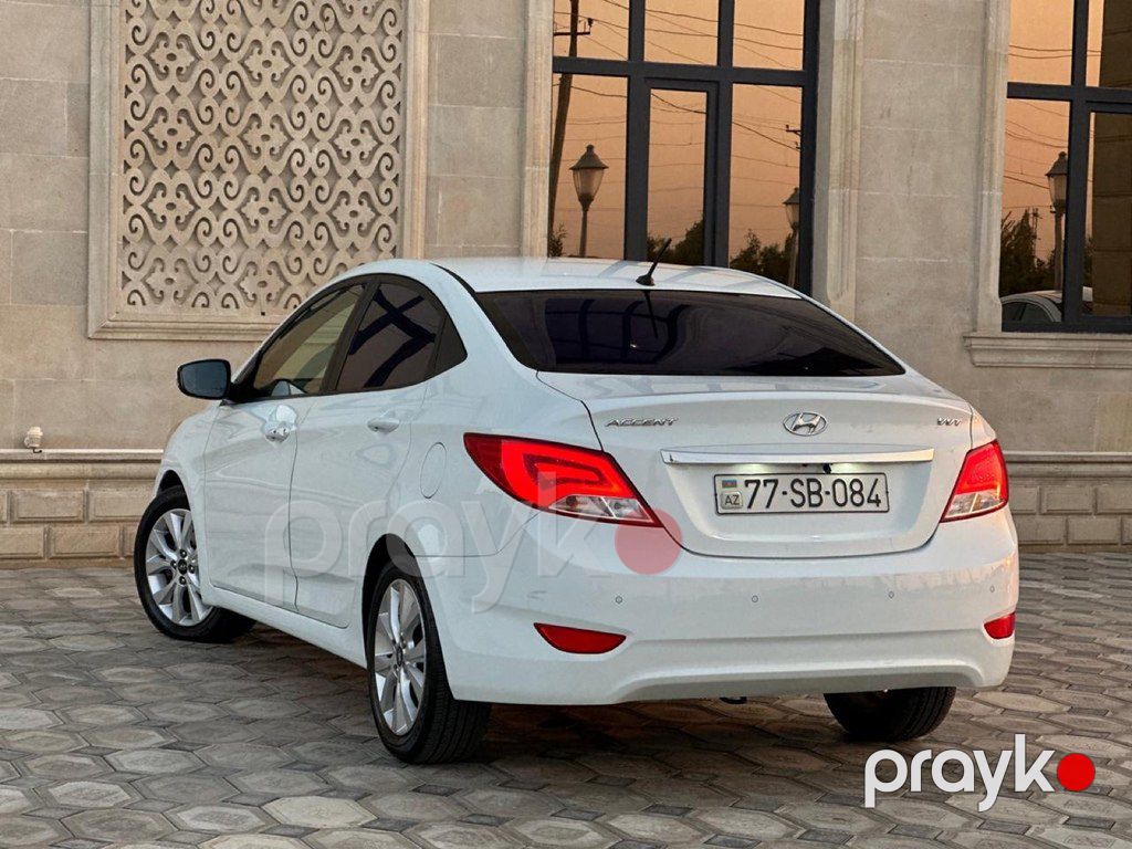 Hyundai Accent, 1.4 L, 2015 il, 162 500 km — Avtomobillər, Saatlı (6)