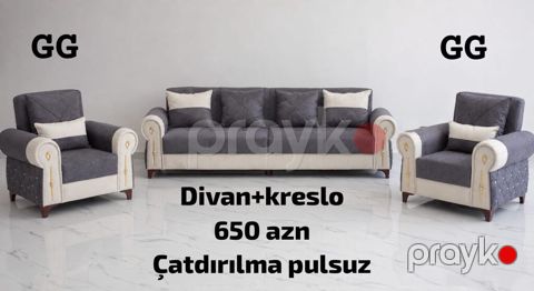 Yeni, Divan, 2 kreslo — Digah