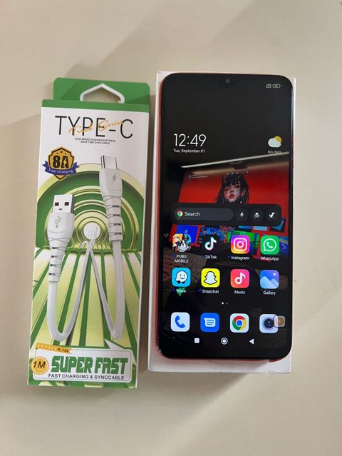 Redmi 9T, 128 GB, rəng - Qırmızı, Sensor — wpp