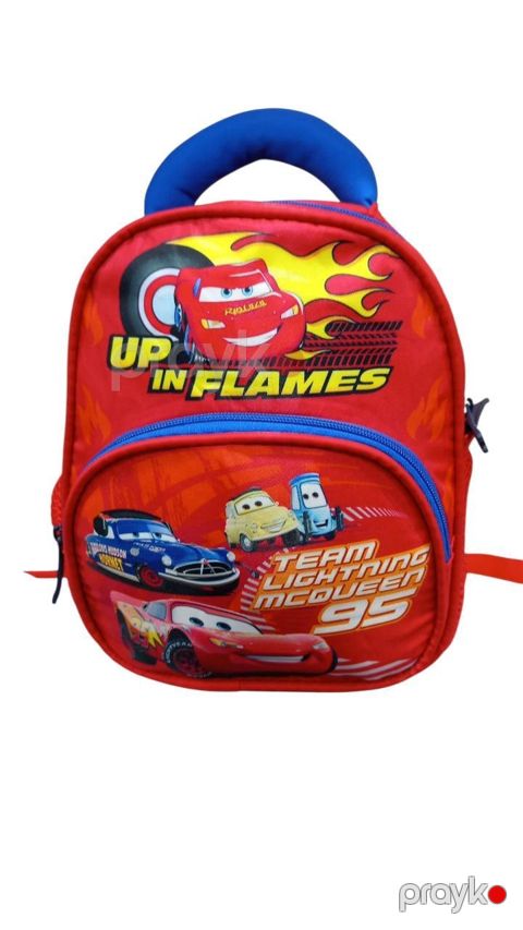 Uşaq bel çantası Team Lightning McQueen 95 təsvirli, qırmızı, tənzimlənən və yastıqlı çiyin qayışlı, polyester - BNE-1730 — Bakı
