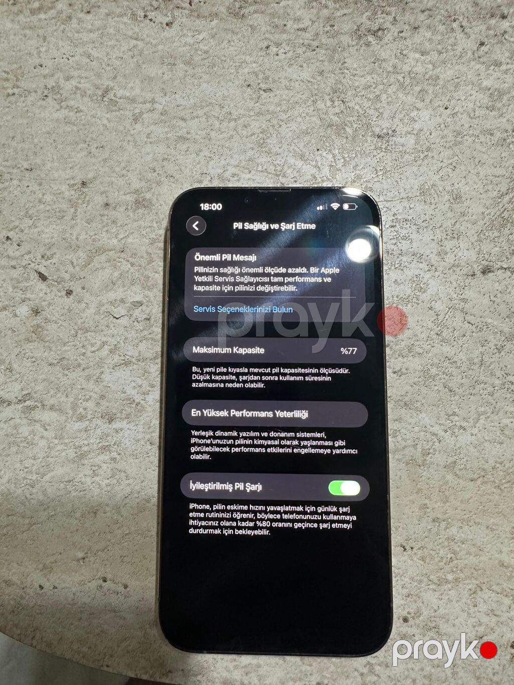 IPhone 13 Pro Max, 128 GB, Matte Gold, Simsiz şarj, Face ID, Sənədlərlə — Apple iPhone, Xırdalan (2)