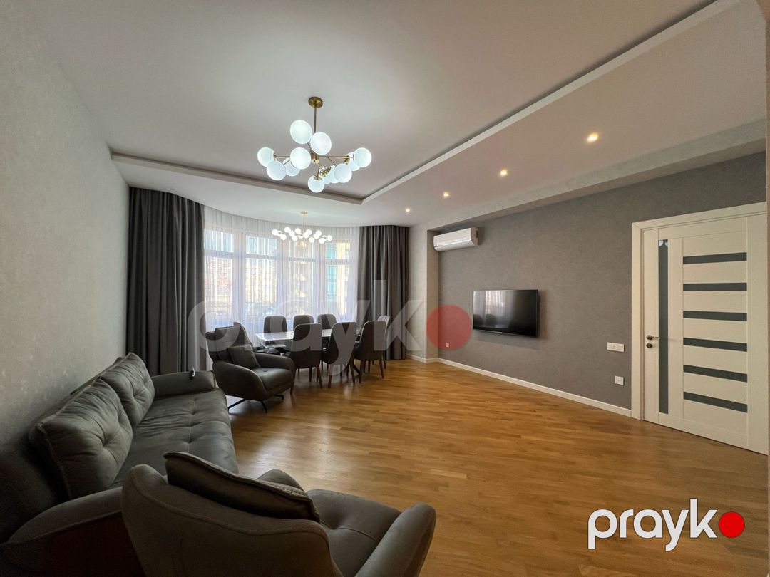 İcarəyə verilir 3 otaqlı yeni tikili 130 m² — Mənzil, Bakı (7)