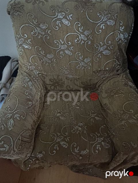 Klassik üslubda mebel dəsti və otaq qapısı - Divan və iki kreslodan — Bakı