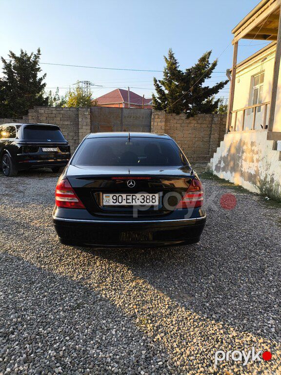 Mercedes C 200, 2.0 L, 2004 il, 311 350 km — Avtomobillər, Bakı (4)