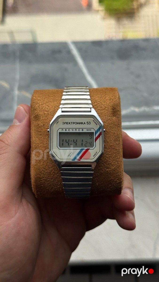 Elektronika 53 LCD 1988 qol saatı — Şəxsi əşyalar, Bakı (3)