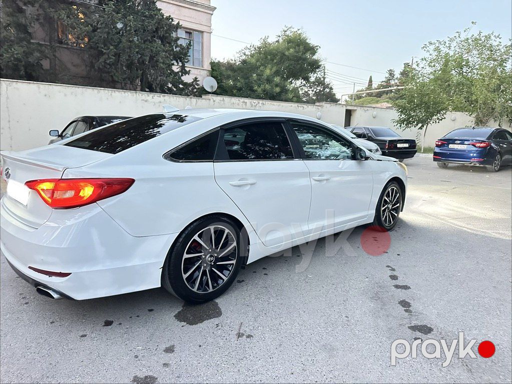 Hyundai Sonata, 1.6 L, 2015 il, 190 000 km — Avtomobillər, Bakı (5)