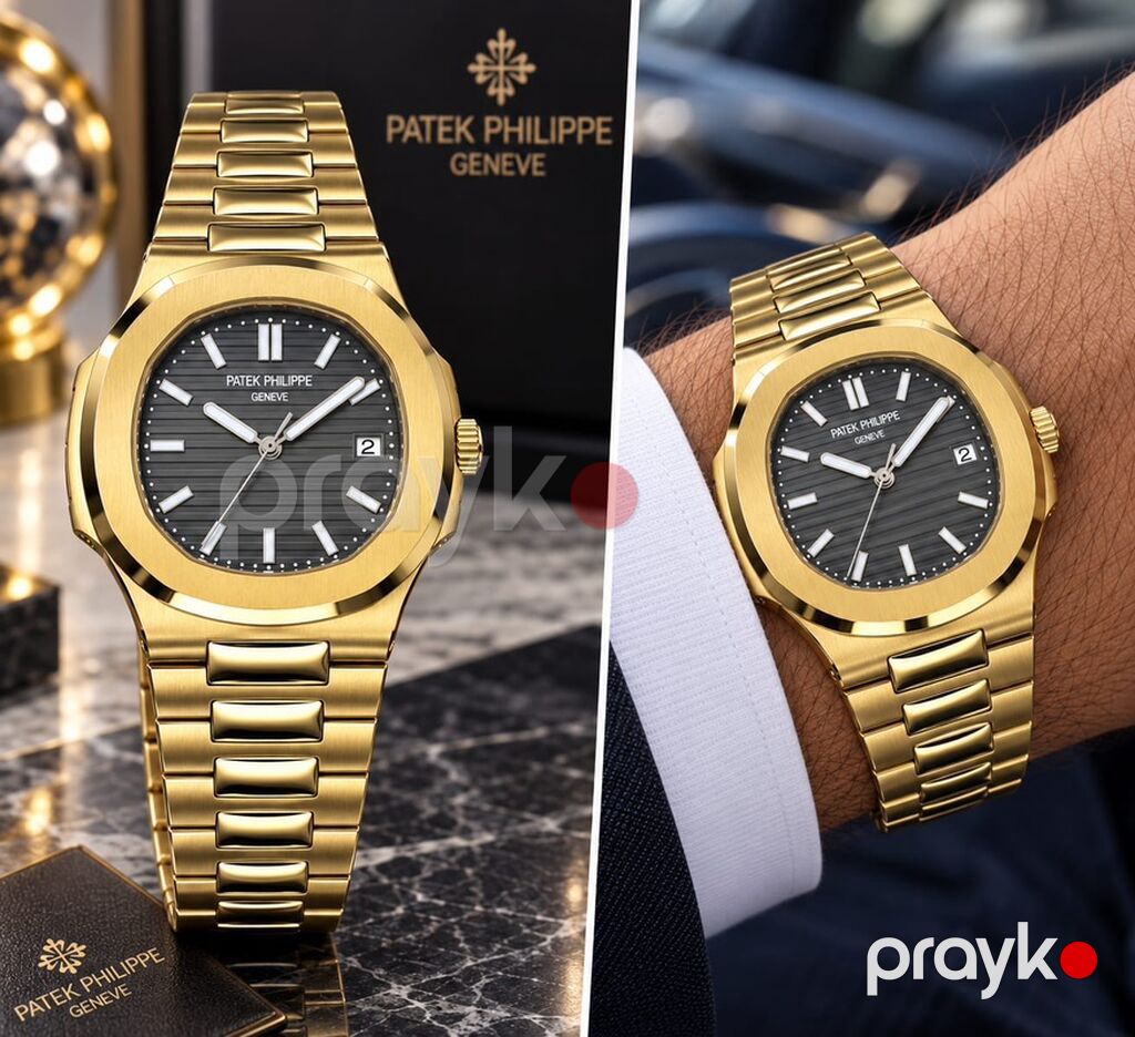 Patek Philippe Nautilus – orijinal İsveçrə kişi qol saatları — Qol saatları, Digah (5)