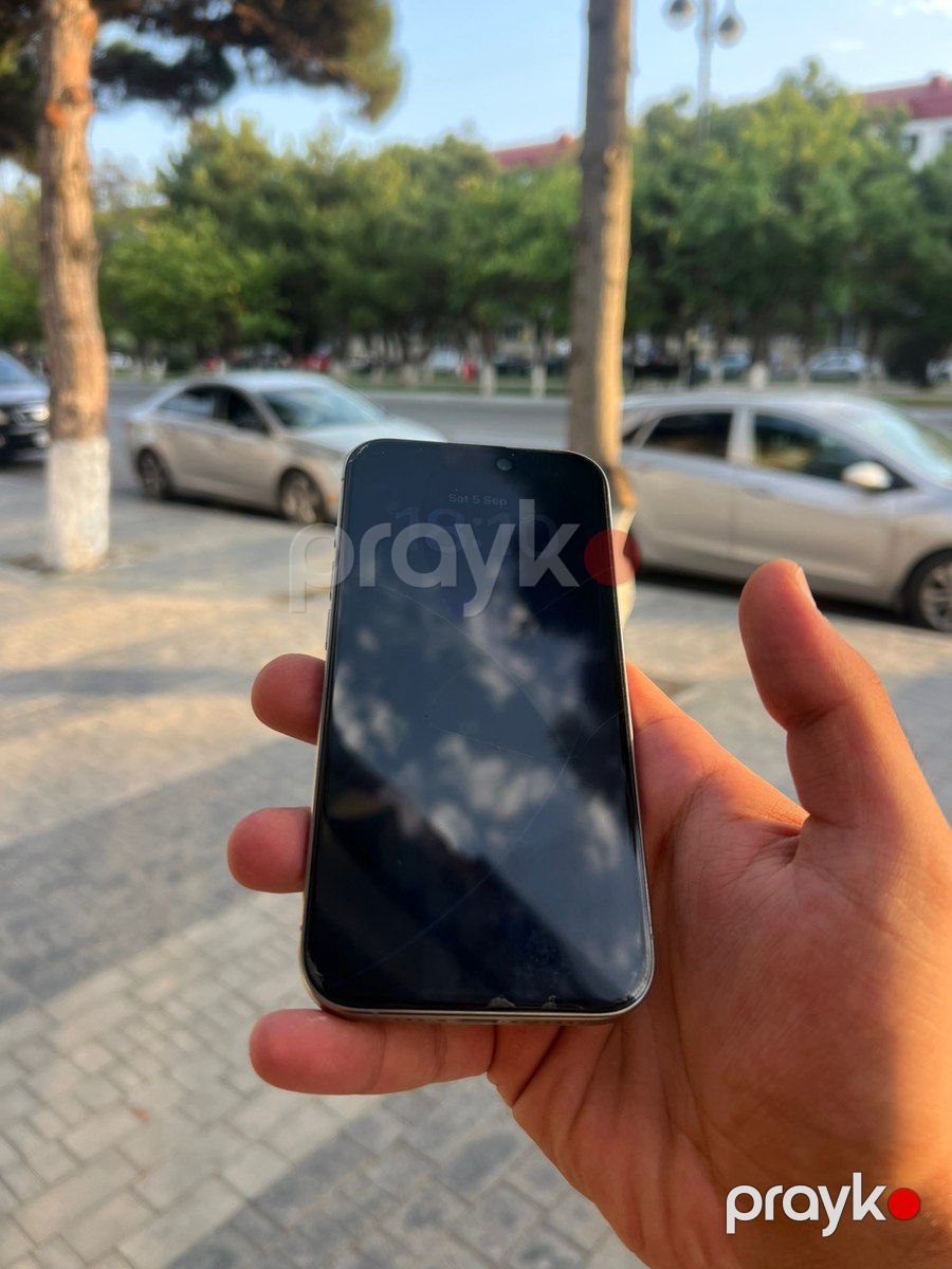 Apple iPhone 15 Pro Natural Titanium 256GB/8GB — Smartfonlar, Bakı (3)