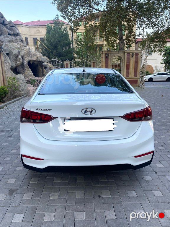 Hyundai Accent, 1.4 L, 2018 il, 128 000 km — Avtomobillər, Bakı (10)