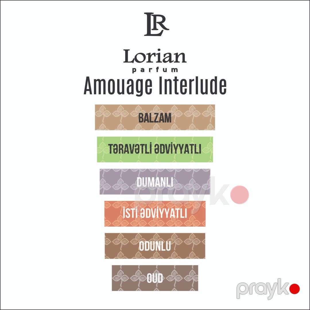 Ətir məhsulları Interlude Li xanımlar və kişilər üçün parfüm suyu 30 ml - Lorian-137-30 No Brand — Mallar, Bakı (2)