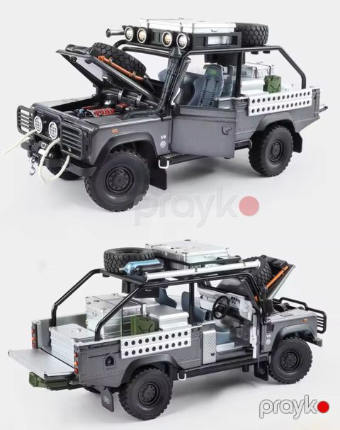 Oyuncaq maşın 124 Land Range Rover Defender 110 Tomb LE, 22x8x10 sm — Bakı