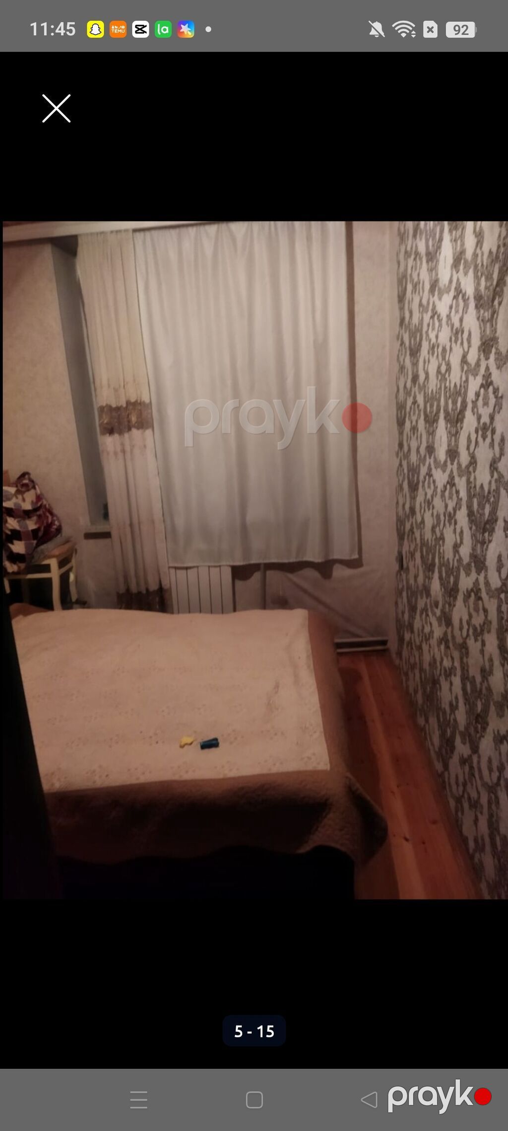 Bileceride avtovağza metrosuna yaxin 5/1 mertebesinde 2 otaqli bina — Mənzil, Bakı (10)