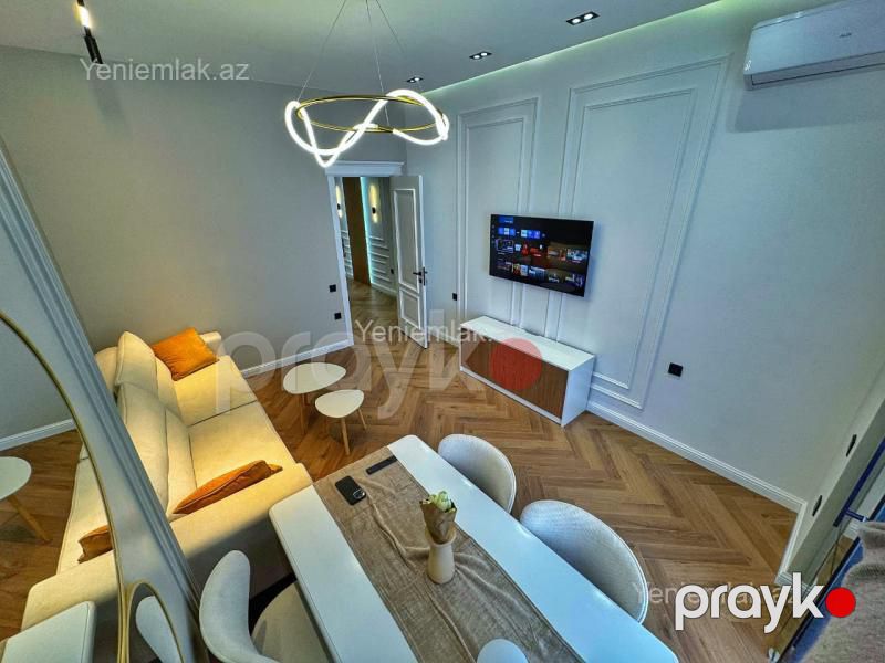 Satılır 3 otaqlı Bina evi menzil (Yeni tikili), 80 m², Nərimanov rayonu — Mənzil, Bakı (2)