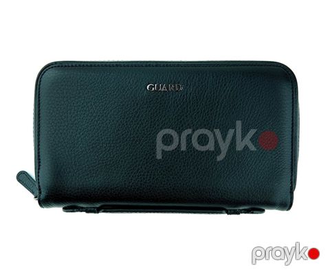 Kişilər üçün dəri pul kisəsi Guard 3051G01, yaşıl — Bakı