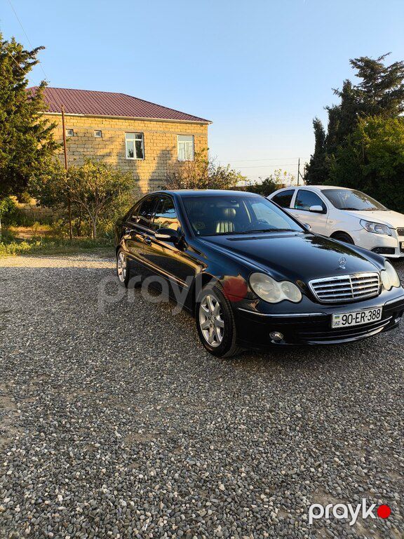 Mercedes C 200, 2.0 L, 2004 il, 311 350 km — Avtomobillər, Bakı (3)