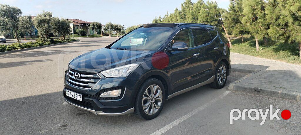 Hyundai Santa Fe, 2.0 L, 2014 il, 354 000 km — Avtomobillər, Bakı (4)