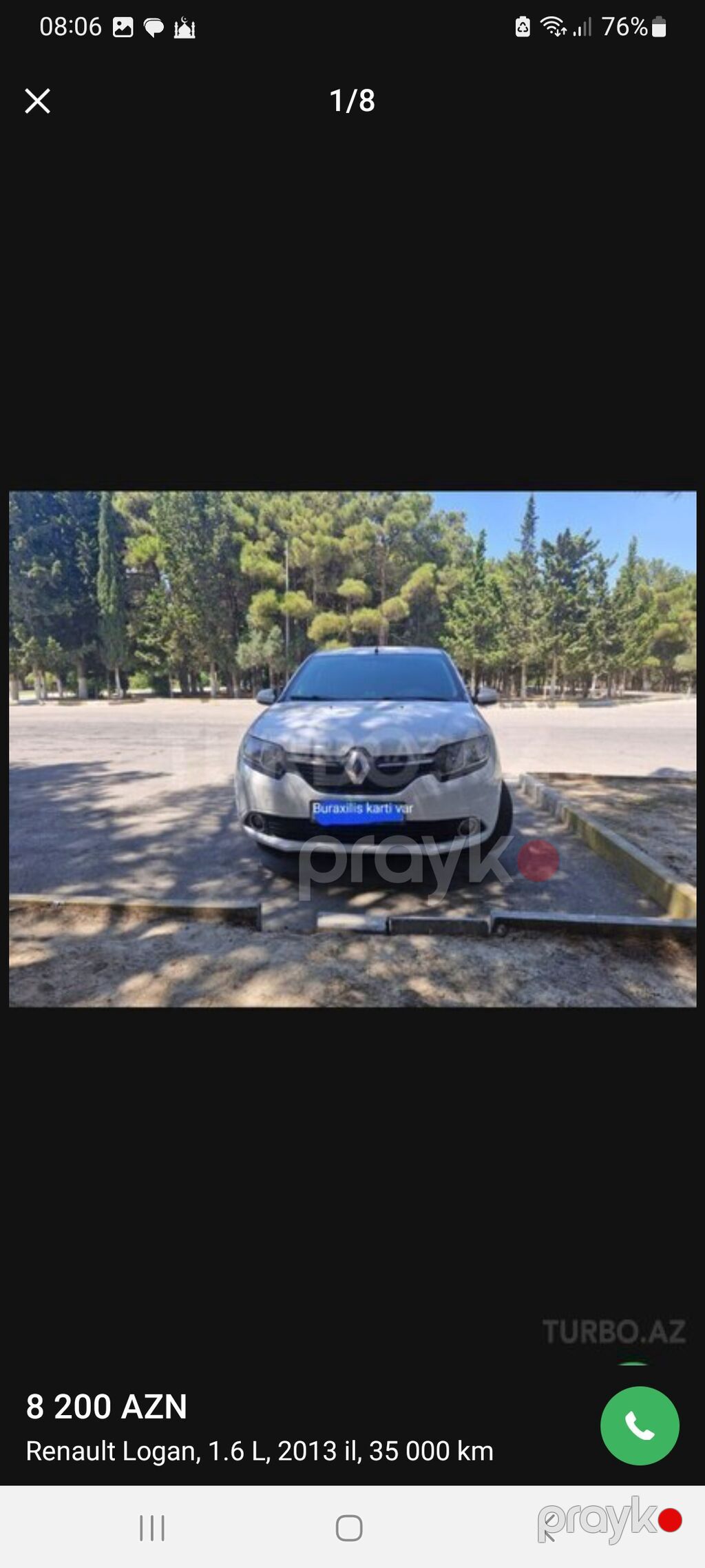 Renault Logan/Symbol (ağ sedan) - Yanacaq: Benzin - Sürətlər qutusu — Avtomobillər, Bakı (5)