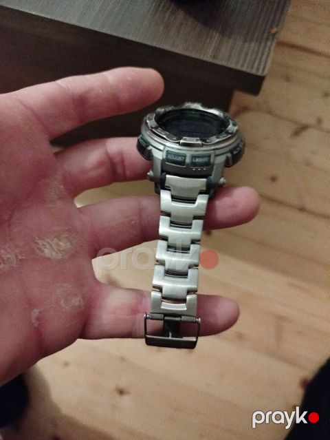 Casio protrek 2500-t titan kəmərli rəqəmsal qol saatı - Korpus — Masazır
