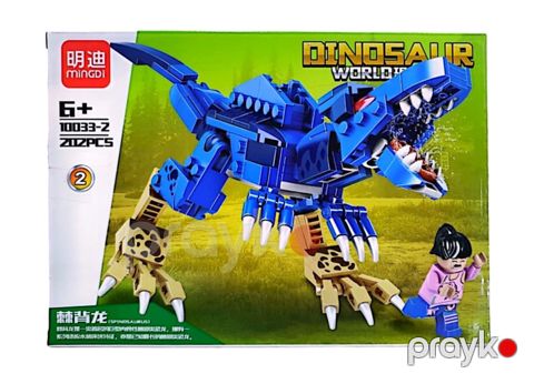 Konstruktor Mingdi Dinosaur 10033-2, 6 yaş, 202 hissə — Bakı