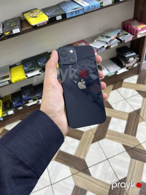 IPhone 13, 128 GB, Midnight, Simsiz şarj, Face ID — Bakı
