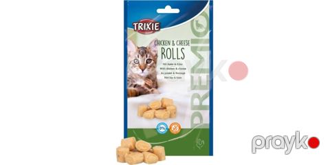 Pişiklər üçün məzə Trixie Premio Rolls Chicken and cheese 50 q — Bakı