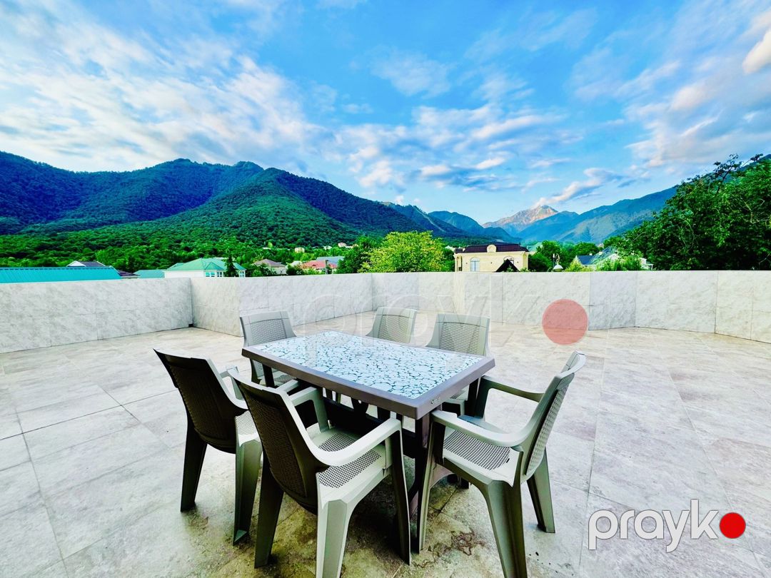 İcarəyə verilir 4 otaqlı həyət evi/bağ evi 350 m² — Ev, villa, Qəbələ (4)