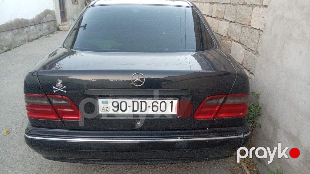 Mercedes E 240, 2.6 L, 2001 il, 250 000 km — Avtomobillər, Şəmkir (4)