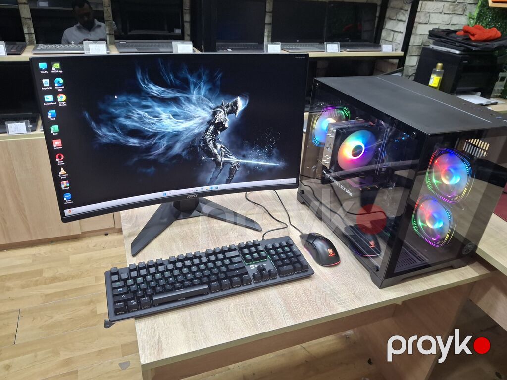 RTX 5060 8GB + i5-12400F + MSI 280Hz Gaming Setup Tam ideal — Masaüstü kompüterlər, Bakı (9)