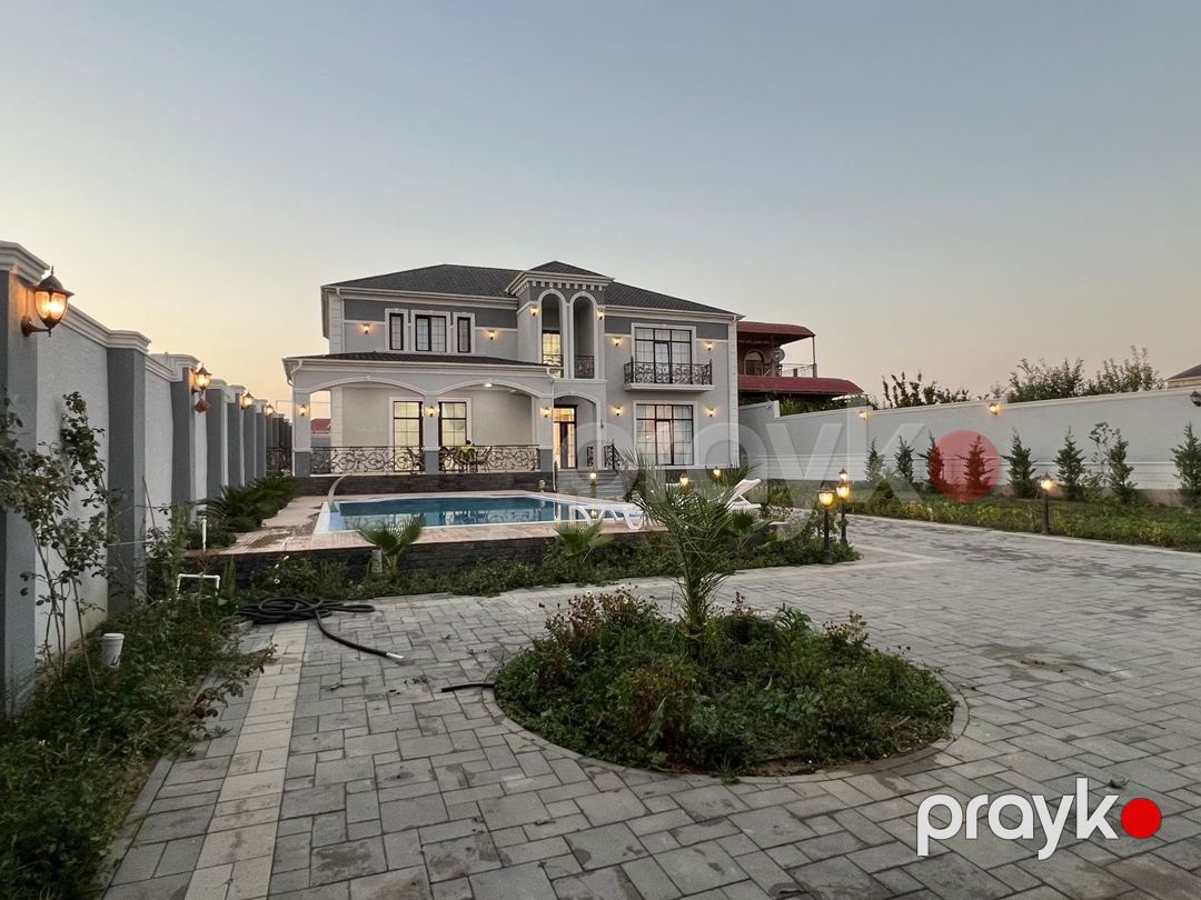 İcarəyə verilir 5 otaqlı həyət evi/bağ evi 400 m² — Ev, villa, Bakı (6)