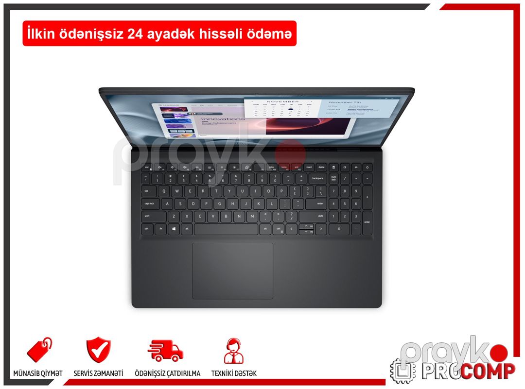 Dell Pro 15 Essential PV15250 PV15250_RPLU_006_P_UBU — Noutbuklar, Bakı (2)