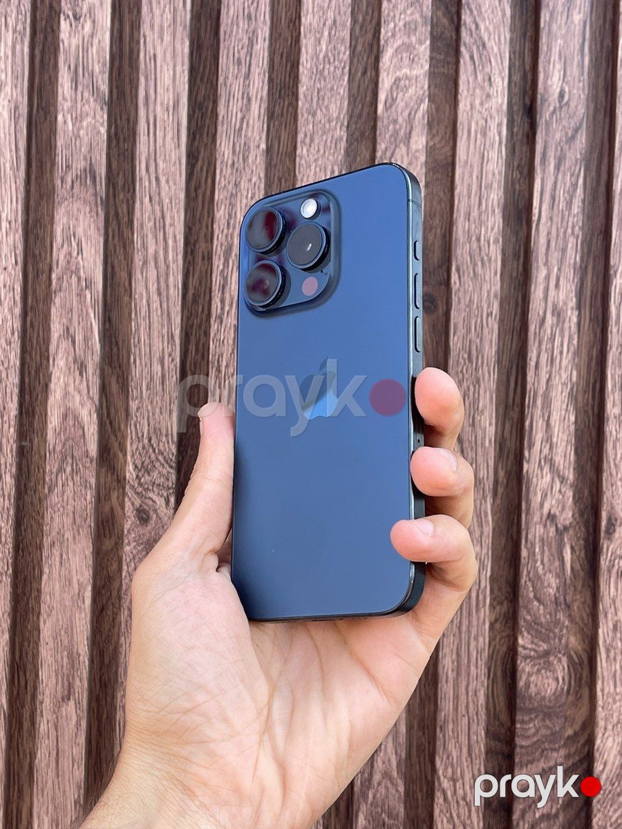 Apple iPhone 15 Pro Blue Titanium 128GB/8GB — Smartfonlar, Bakı (3)