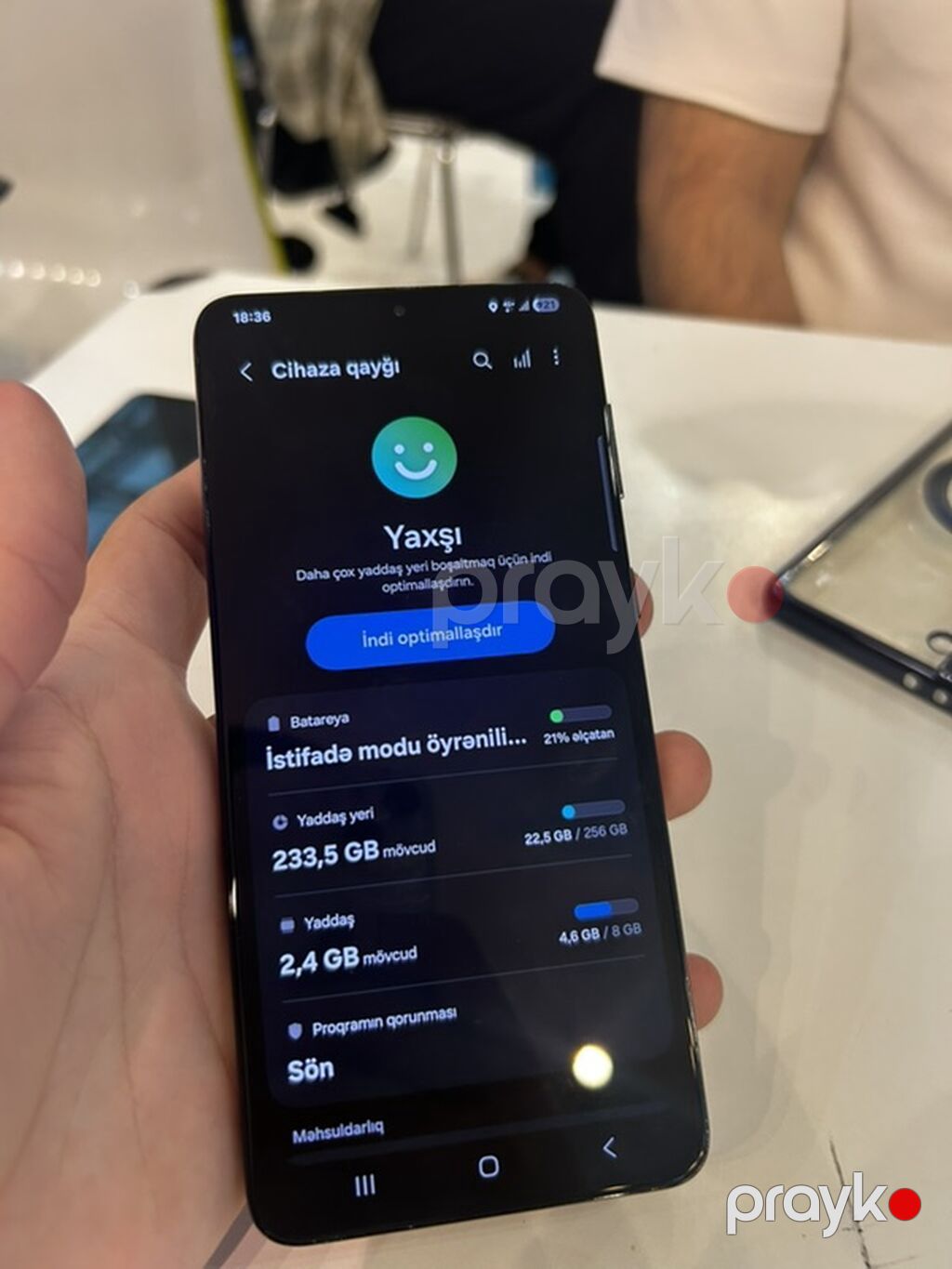 Samsung Galaxy S21 Plus 5G, 256 GB, rəng - Qara, Barmaq izi — Samsung, Bakı (3)