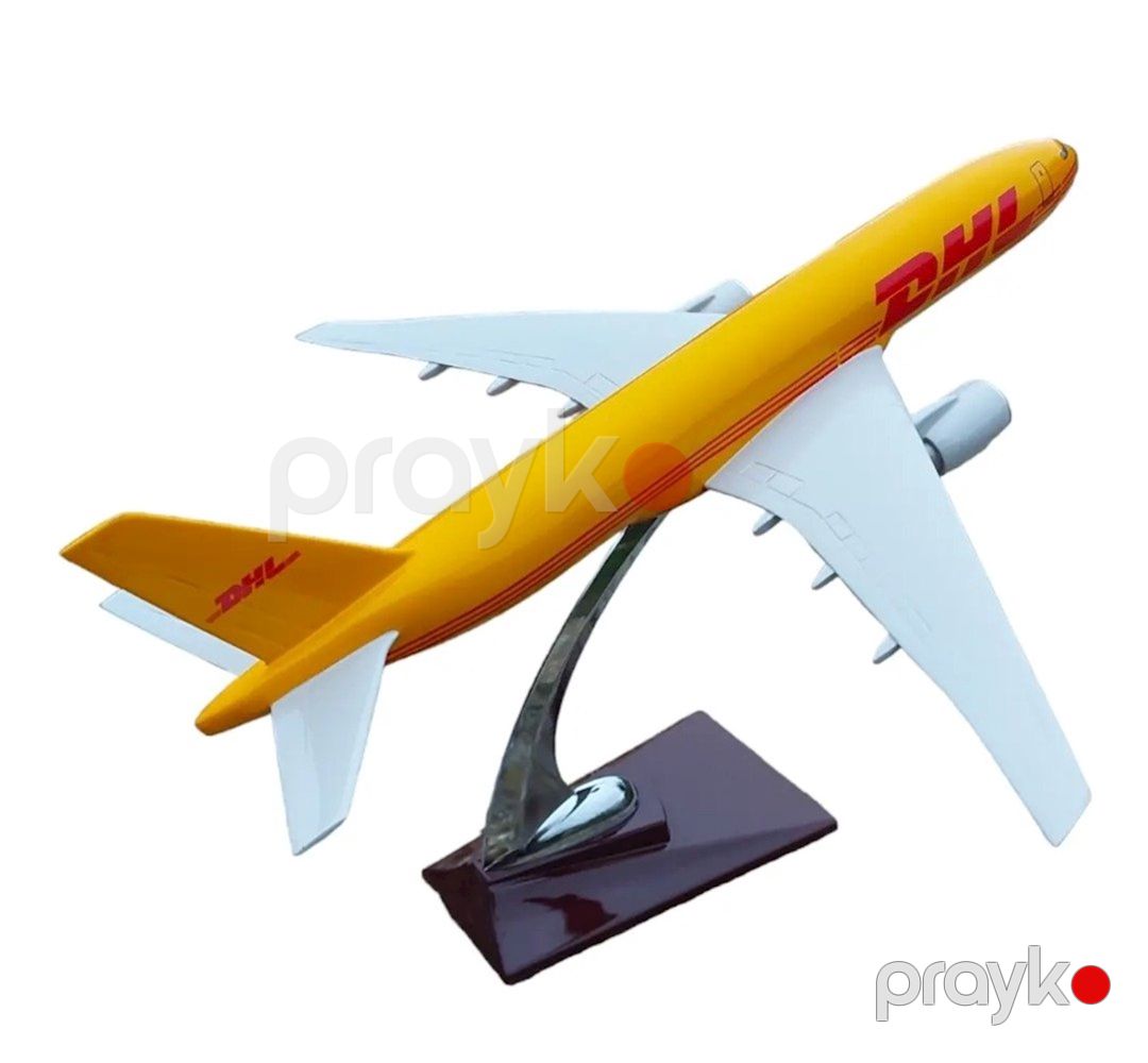 Kolleksiya fiquru Aircraft Model DHL Boeing 757, 31x30x18 sm, plastik — Mallar, Bakı (3)