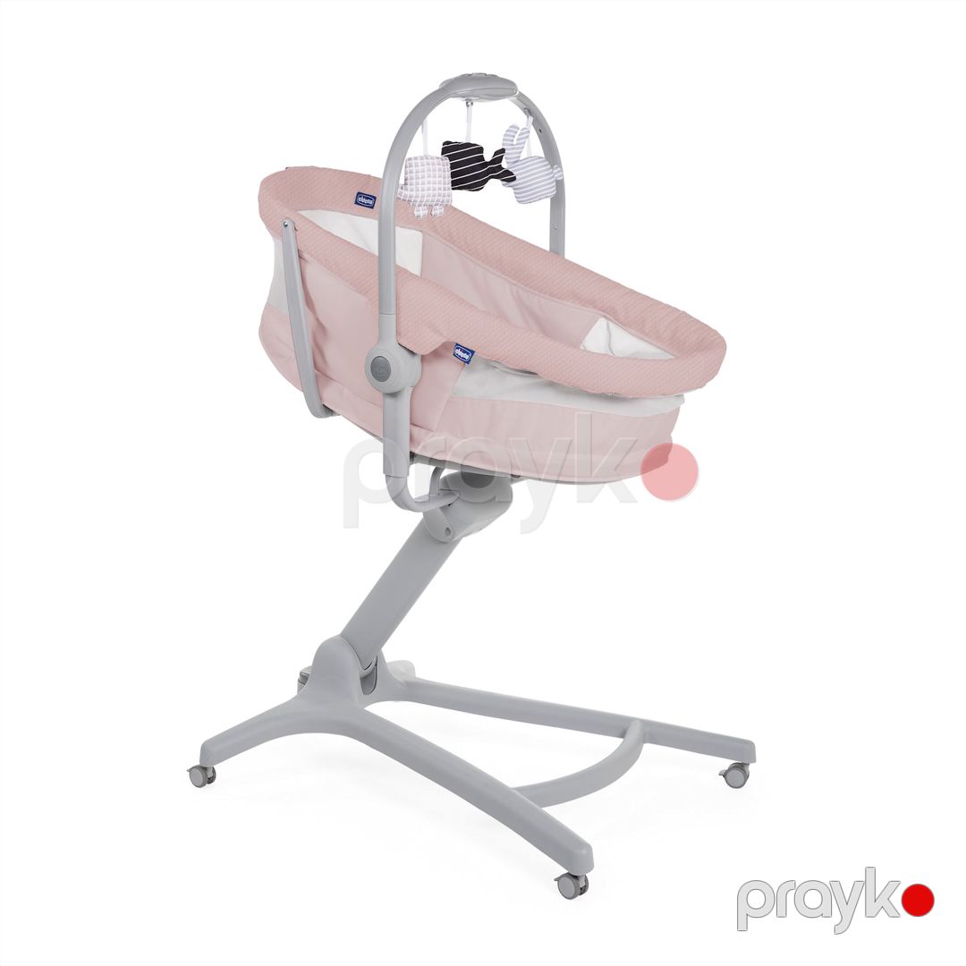 Beşik-yedirmə oturacağı Chicco Baby Hug çəhrayı — Mallar, Bakı (2)