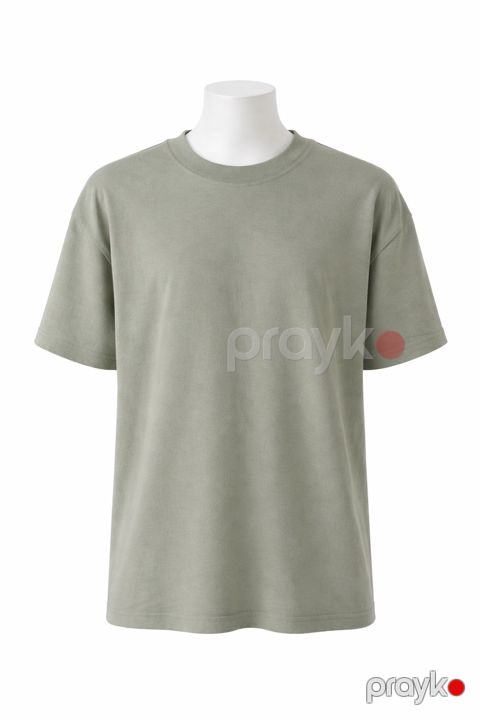 Futbolka kişilər üçün Т85, xaki, pambıq, ölçü 5XL — Bakı