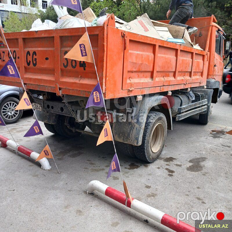 Söküntü zibil tullantı daşınması xidmət — Yük daşıma xidmətləri, Bakı (4)