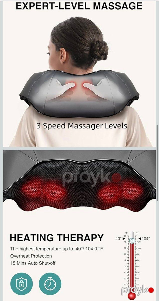Masaj aparatı Shiatsu — Gözəllik və səhiyyə, Bakı (4)