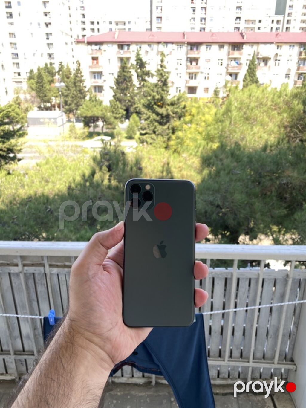 IPhone 11 Pro Max, 256 GB, Matte Midnight Green, Face ID — Apple iPhone, Bakı (3)