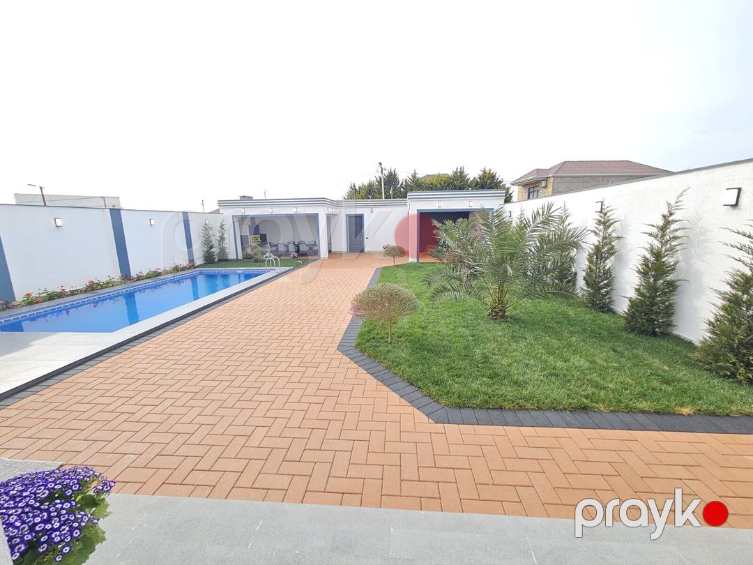 Satılır 4 otaqlı həyət evi/bağ evi 220 m² — Ev, villa, Bakı (8)