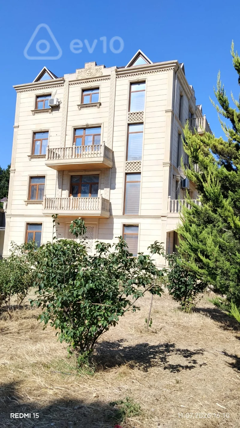 8 otaqlı həyət evi, 472 m², badamdar şossesi — kirayə — Bakı
