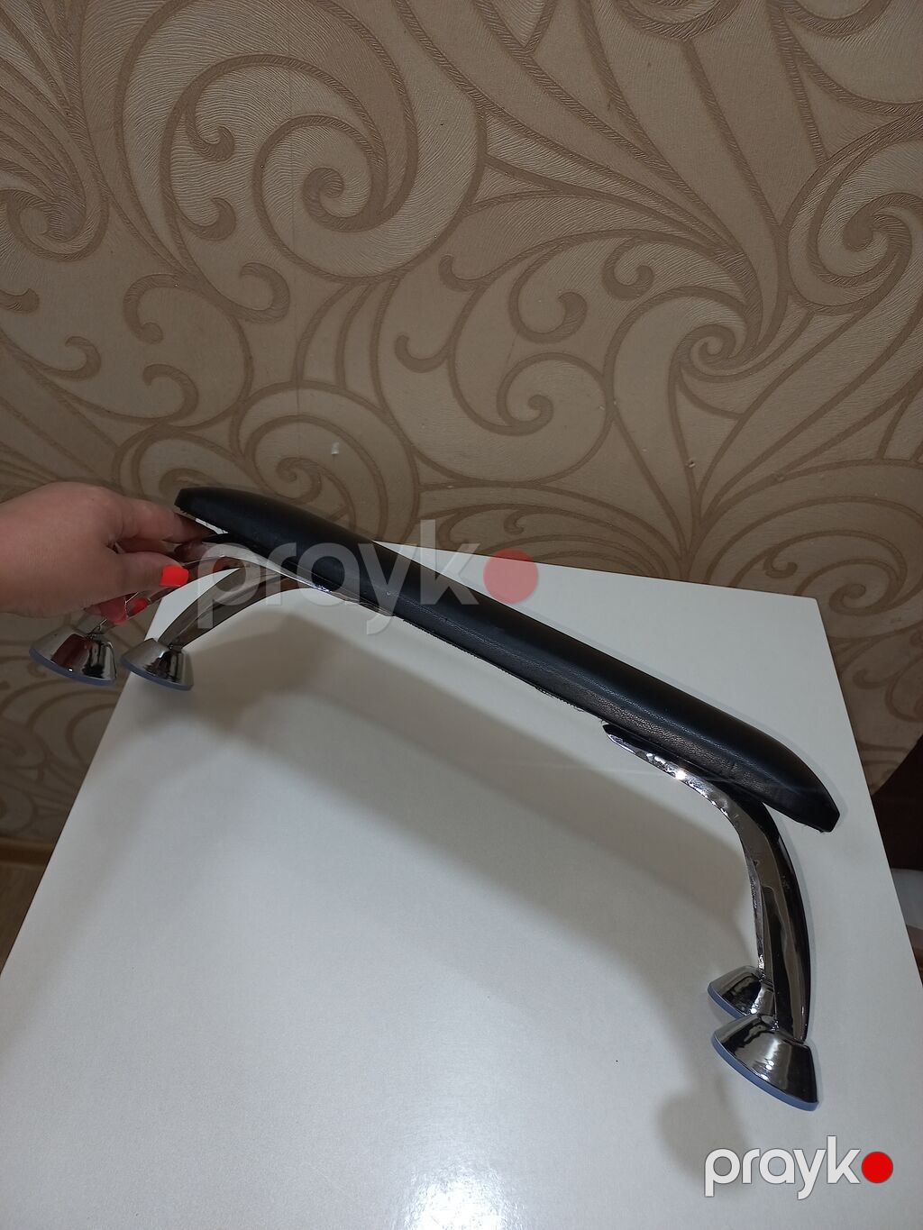 Manikür üçün masaüstü qol dayağı Yumşaq ekodəri üzlük Ölçü təxmini — Salon mebeli, Bakı (4)