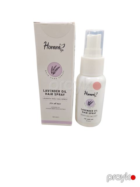 Saç üçün spray lavanda yağı Homm life 50 ml — Bakı
