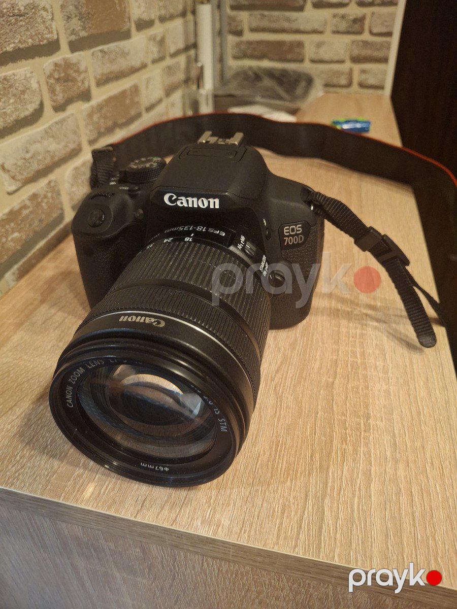 Canon EOS 700D + 18-135mm IS obyektiv — Foto və video texnikası, Bakı (2)