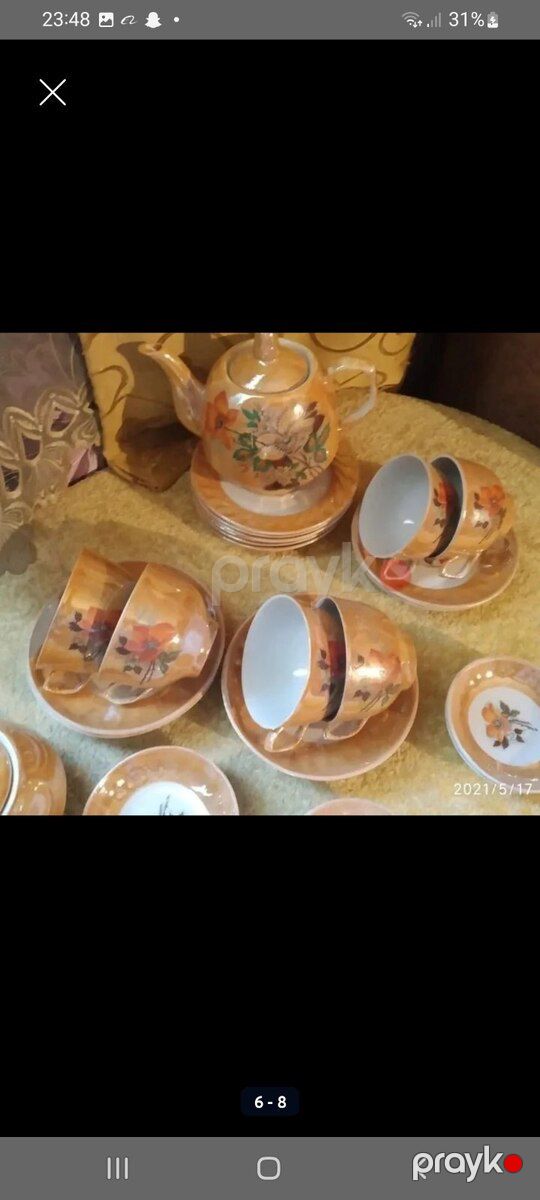 Çay dəsti — Qablar və mətbəx əşyaları, Bakı (3)
