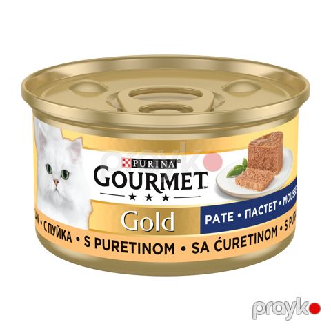 Pişiklər üçün konservləşdirilmiş nəm yem Purina Gourmet, 0.8 q — Bakı