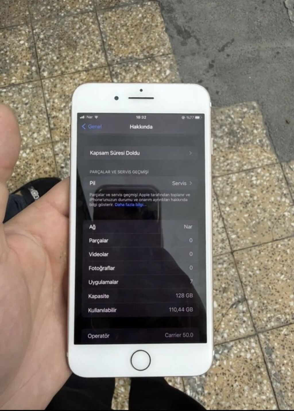 IPhone 7 Plus, 128 GB, Qızılı, Barmaq izi — Apple iPhone, Bakı (4)