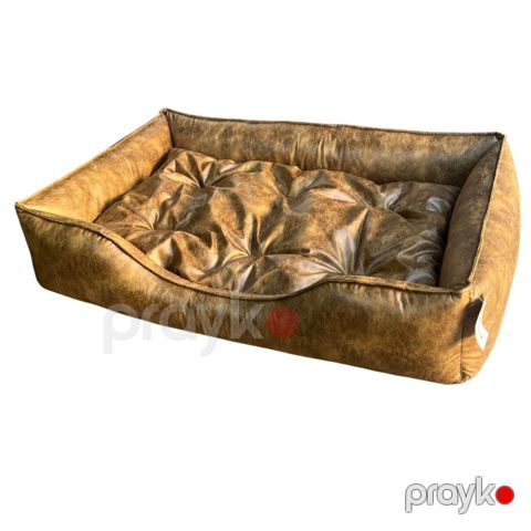 Taxt-döşək orta və iri itlər üçün, tekstil, qəhvəyi, 105x75x20 sm — Bakı