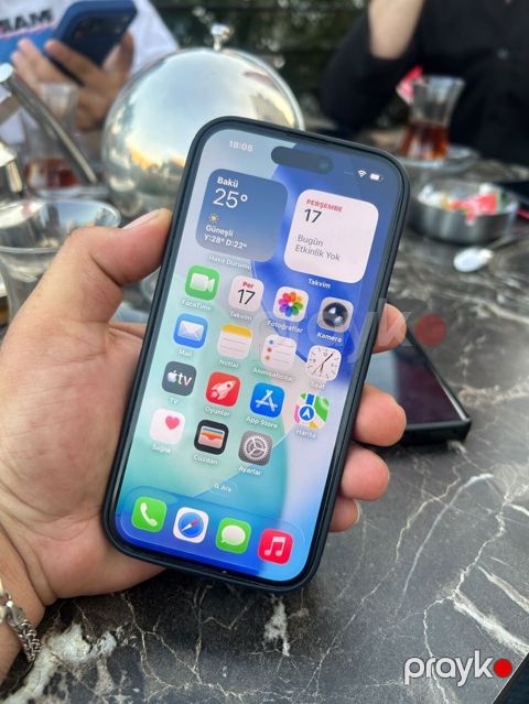 IPhone 15, 256 GB, Black Titanium, Simsiz şarj, Sənədlərlə — Bakı