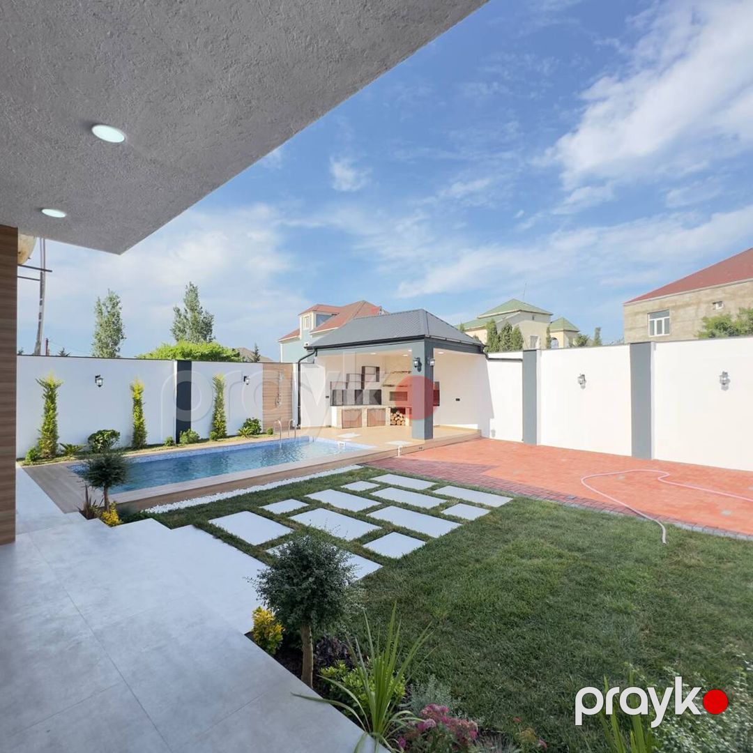 Satılır 4 otaqlı həyət evi/bağ evi 150 m² — Ev, villa, Bakı (4)