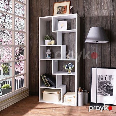 Stellaj ev_12116249, Ldsp, ağ, 183.6x90x29.5 sm — Bakı